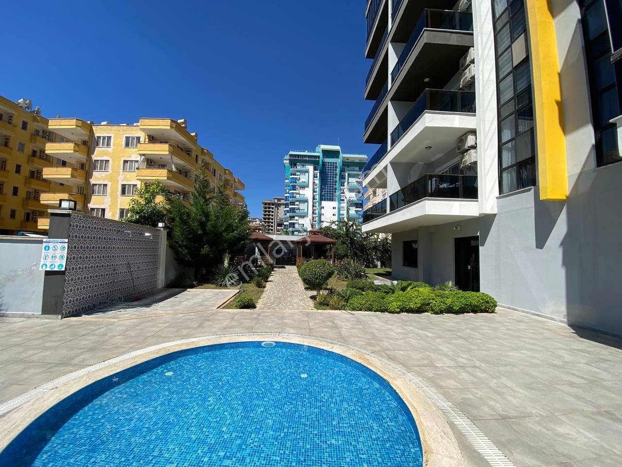 Mahmutlar'da Full Aktiviteli Site'de 1+1 60 M2 7.kat Güney Cephe - Görsel 29