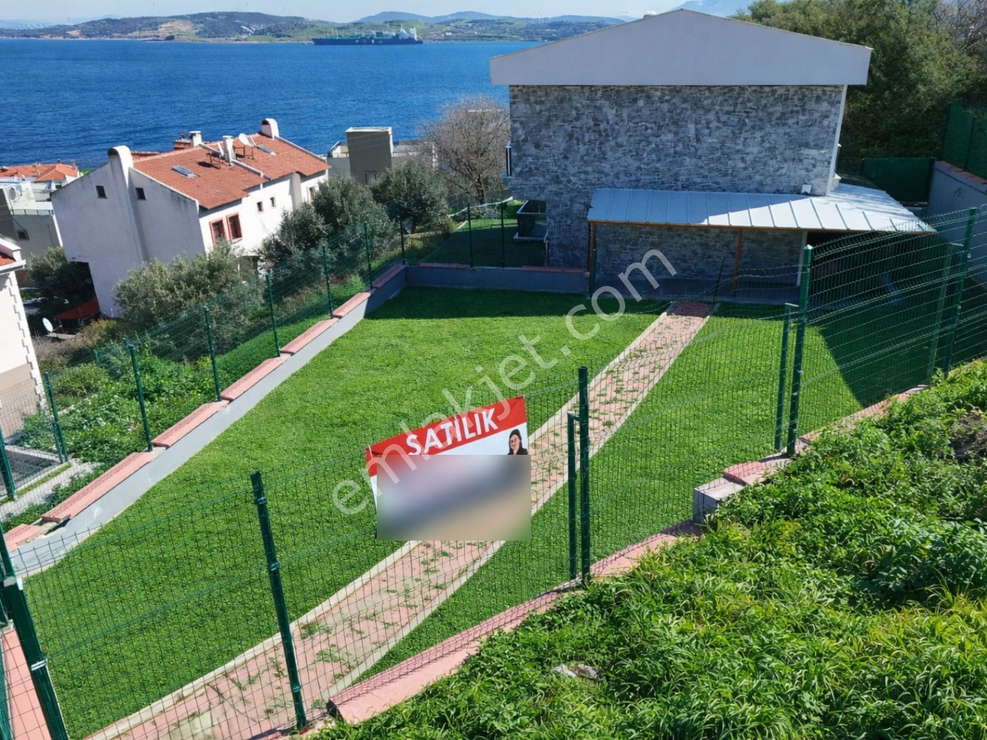 Yeni Foça 358m2 Arsa Payı, Deniz Manzaralı, 7 Yaş Satılık Villa - Görsel 4
