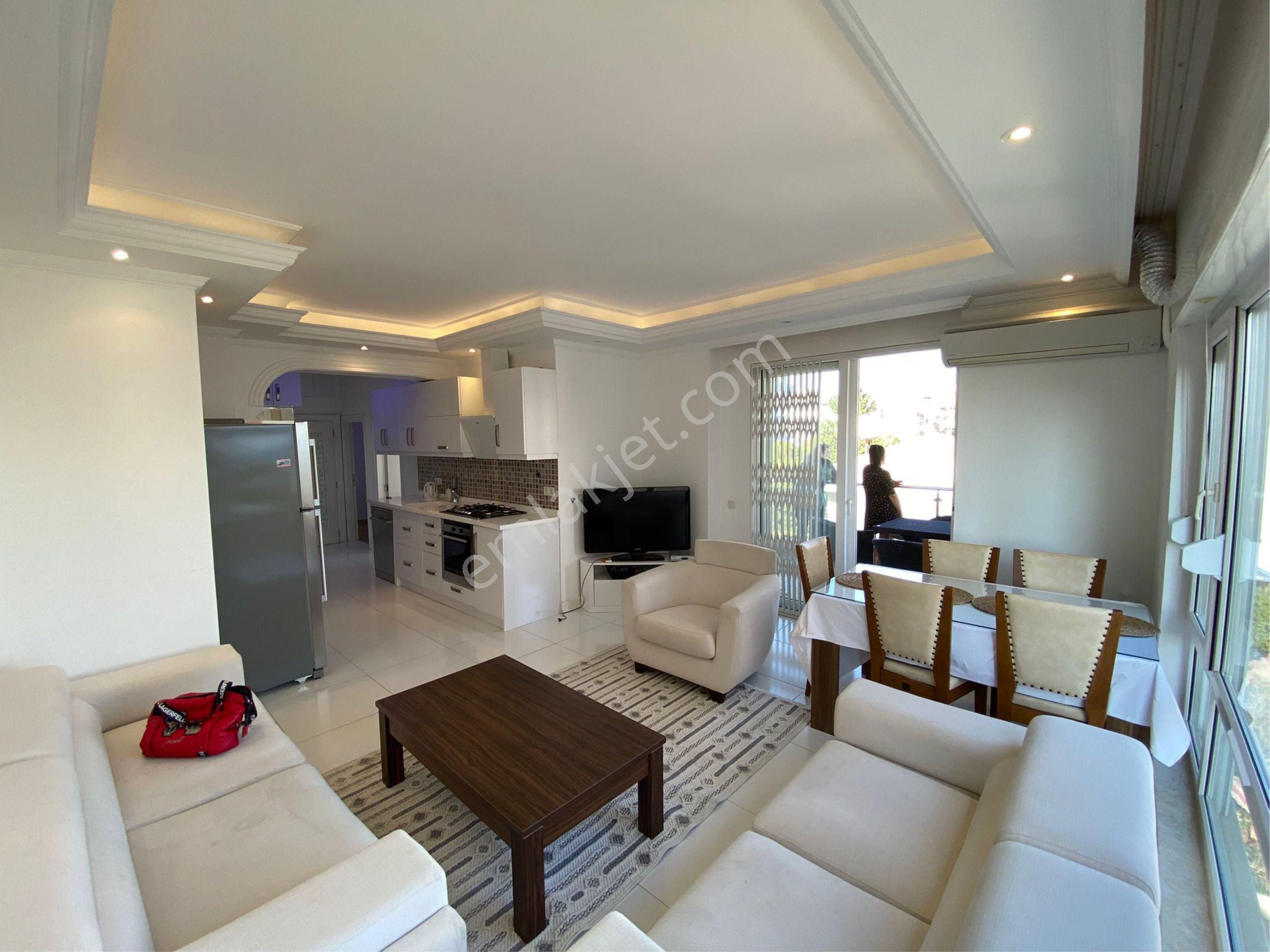 Antalya Konyaaltı Full Deniz Manzaralı İçi Yeni Eşyalı Ebeveyn Banyo İster Uzun İster Kısa Dönem - Görsel 10