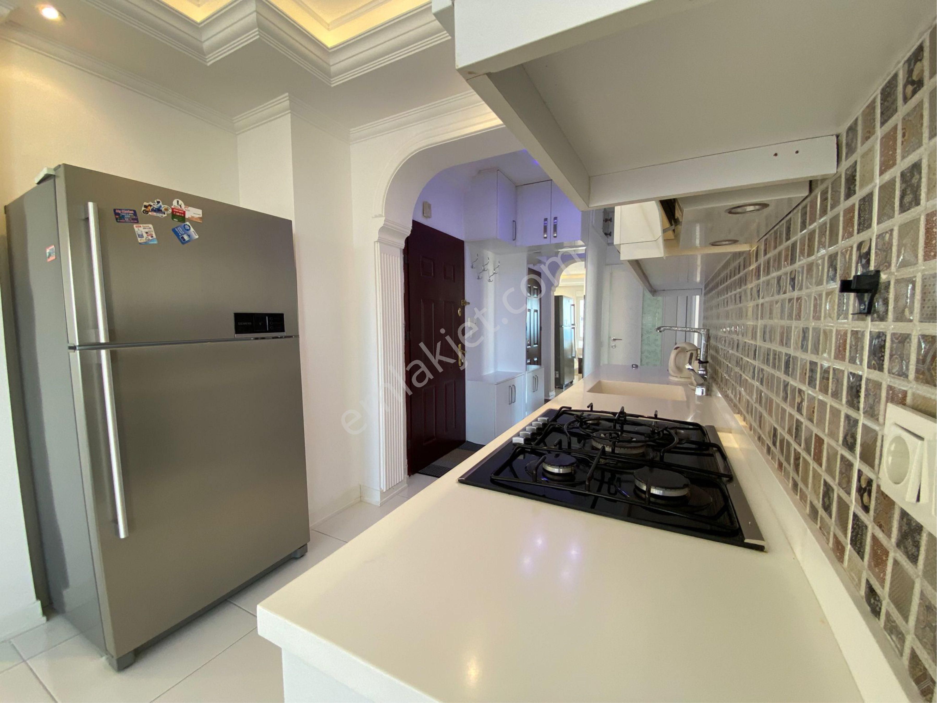 Antalya Konyaaltı Full Deniz Manzaralı İçi Yeni Eşyalı Ebeveyn Banyo İster Uzun İster Kısa Dönem - Görsel 9