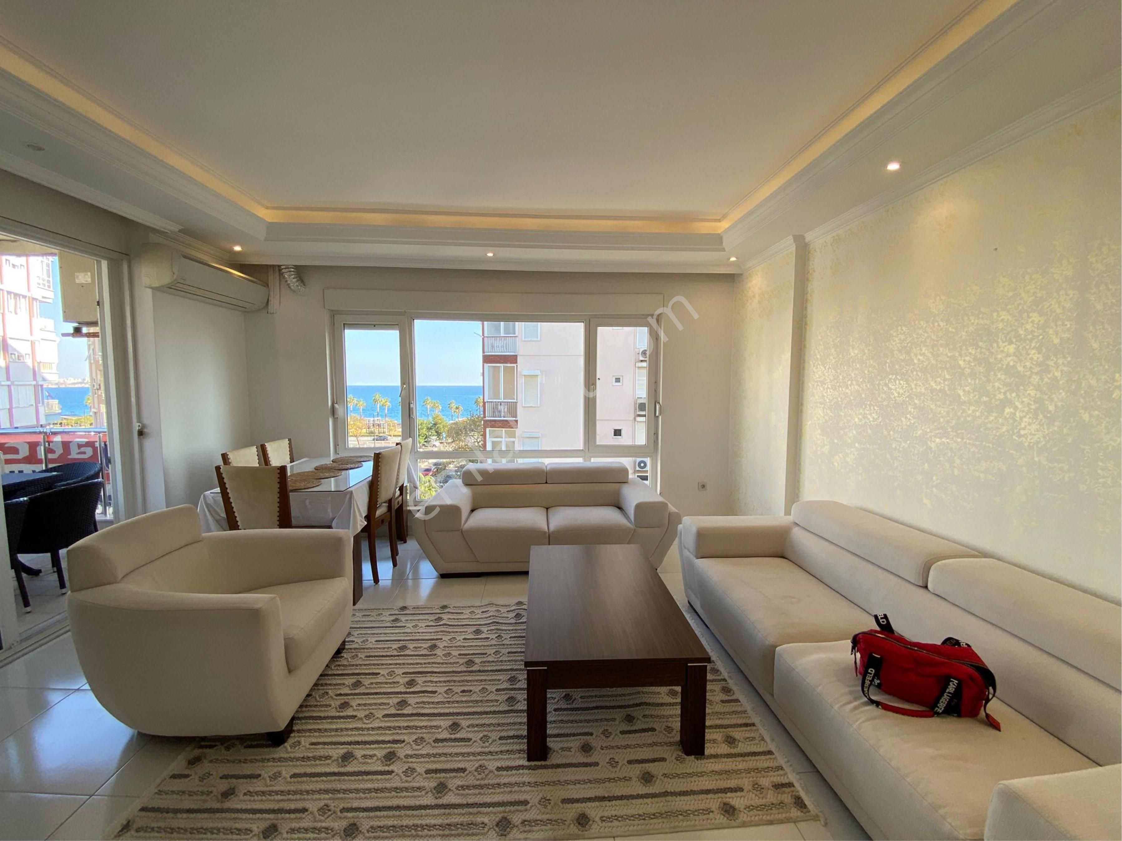 Antalya Konyaaltı Full Deniz Manzaralı İçi Yeni Eşyalı Ebeveyn Banyo İster Uzun İster Kısa Dönem - Görsel 4