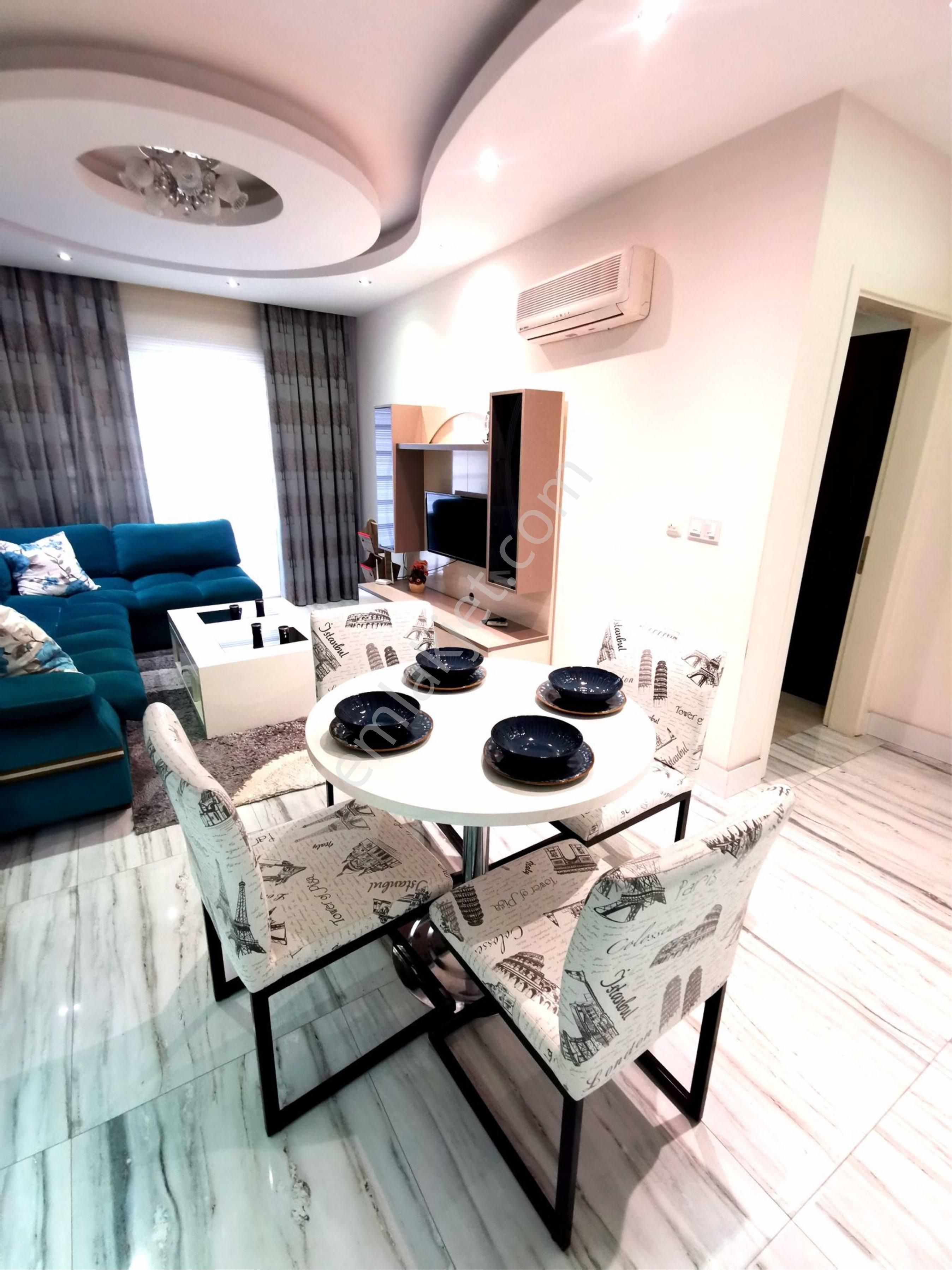 Alanya Da Residence Kompleksinde Satılık Luks 1+1 Daire Denize 200 Metre - Görsel 11