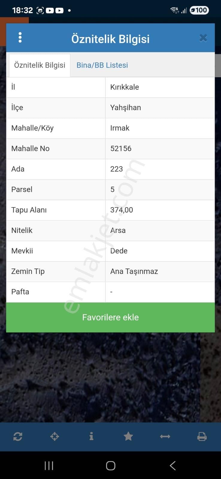 Kırıkkale Yahşihan Irmak Ankara Yoluna Yakın Satılık 715 M2 Arsa - Görsel 3