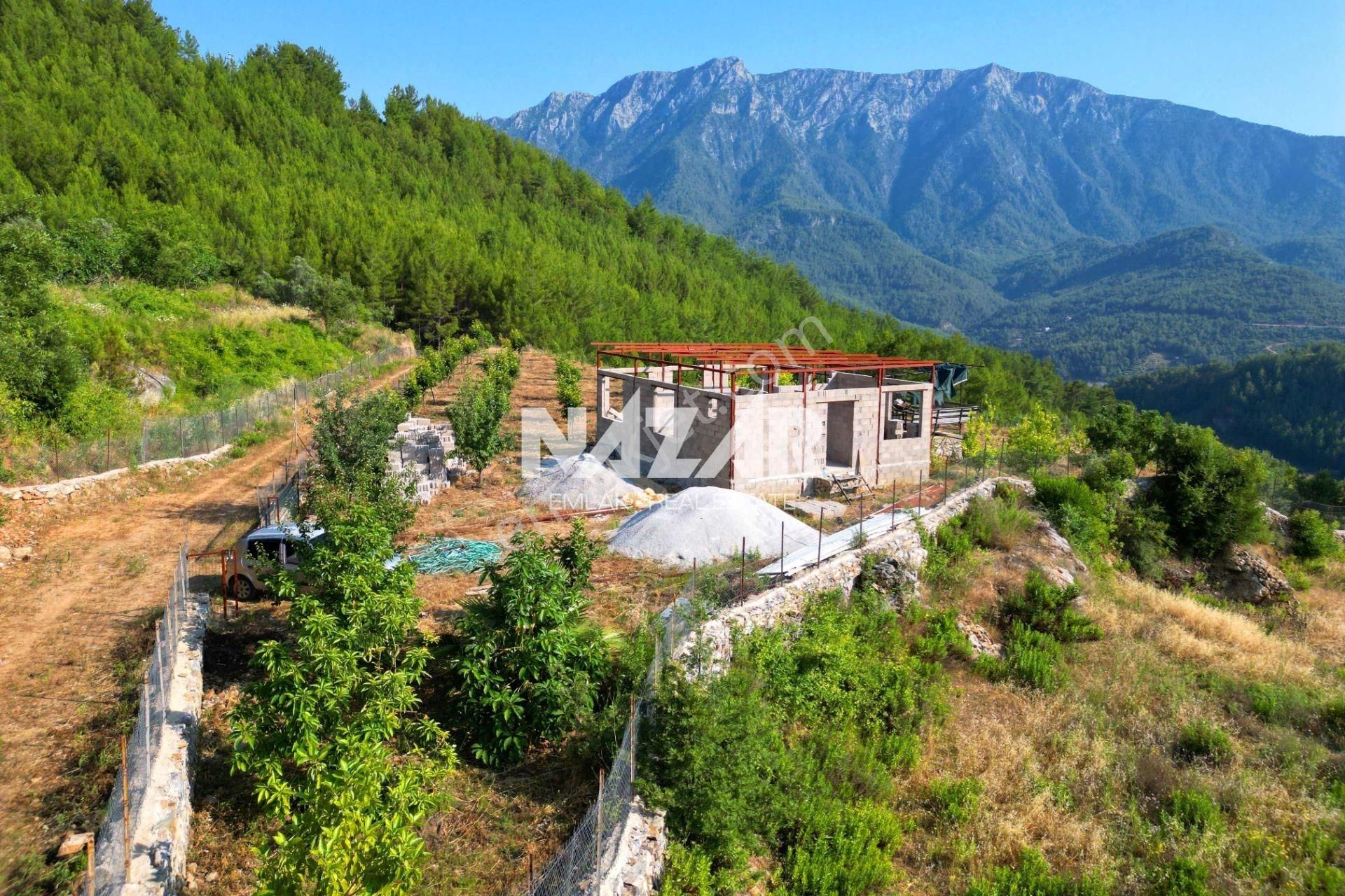 Alanya Üzümlü'de 6.033 M² Satılık Tarla Ve Kargir Ev - Görsel 11