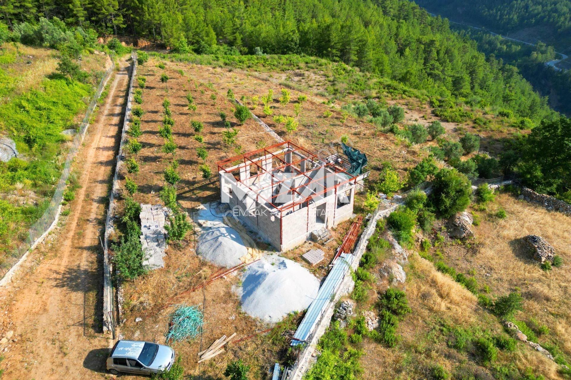 Alanya Üzümlü'de 6.033 M² Satılık Tarla Ve Kargir Ev - Görsel 13