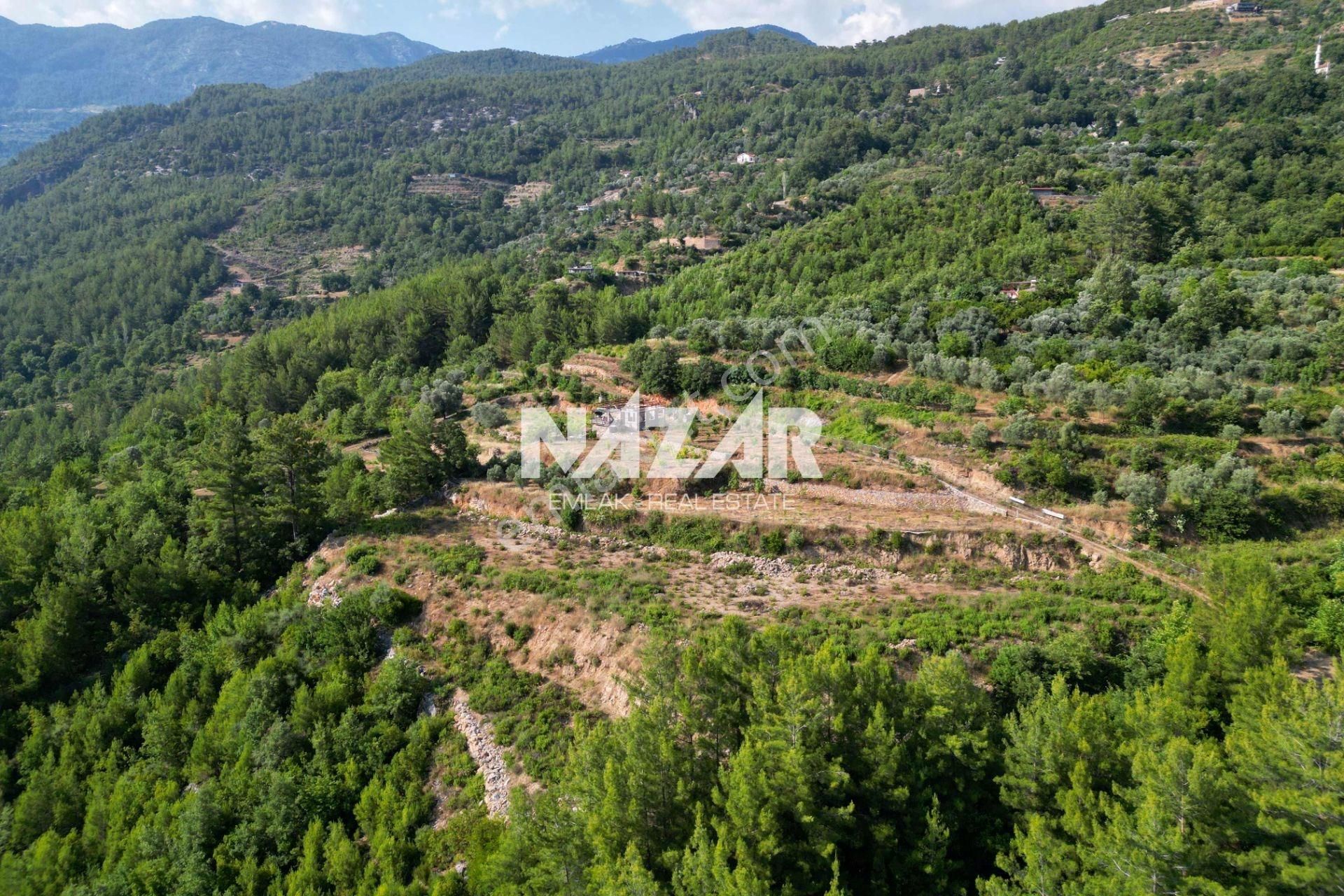 Alanya Üzümlü'de 6.033 M² Satılık Tarla Ve Kargir Ev - Görsel 4