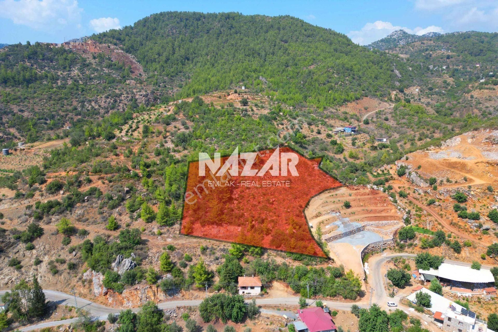 Alanya Çamlıca'da 6.526 M² Satılık Tarla - Görsel 3
