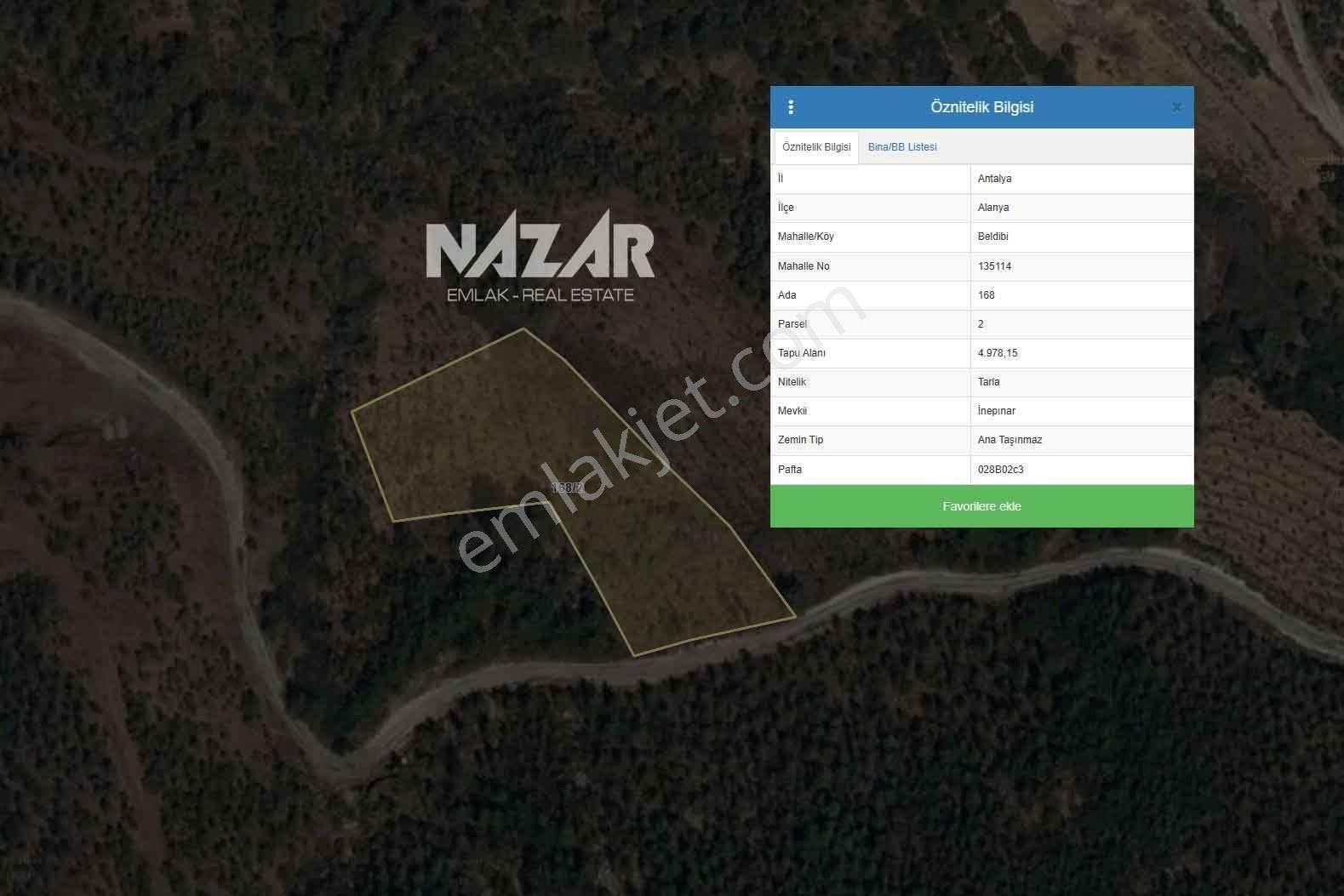 Alanya Beldibi'nde 4.978 M² Satılık Tarla - Görsel 16