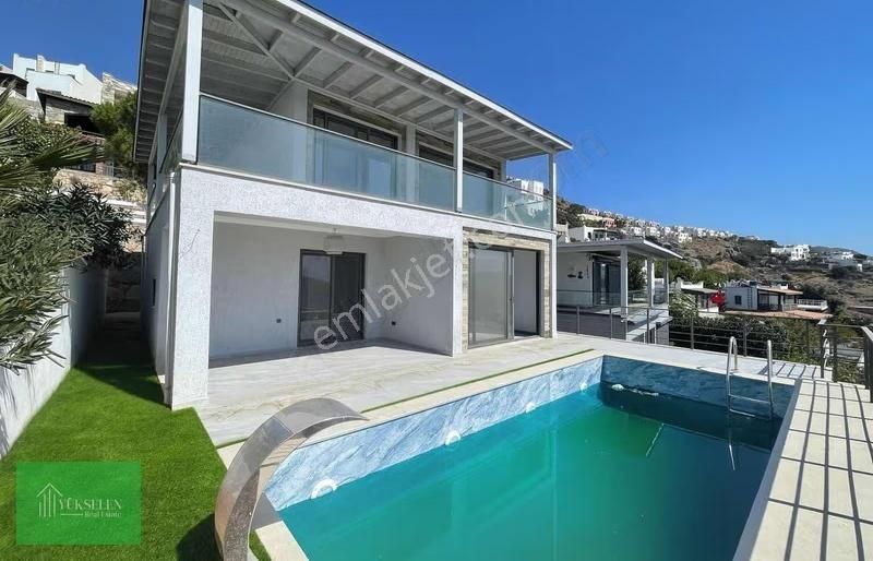 Koyunbaba Müstakil Havuzlu Deniz Manzaralı Yeni Villa - Görsel 21