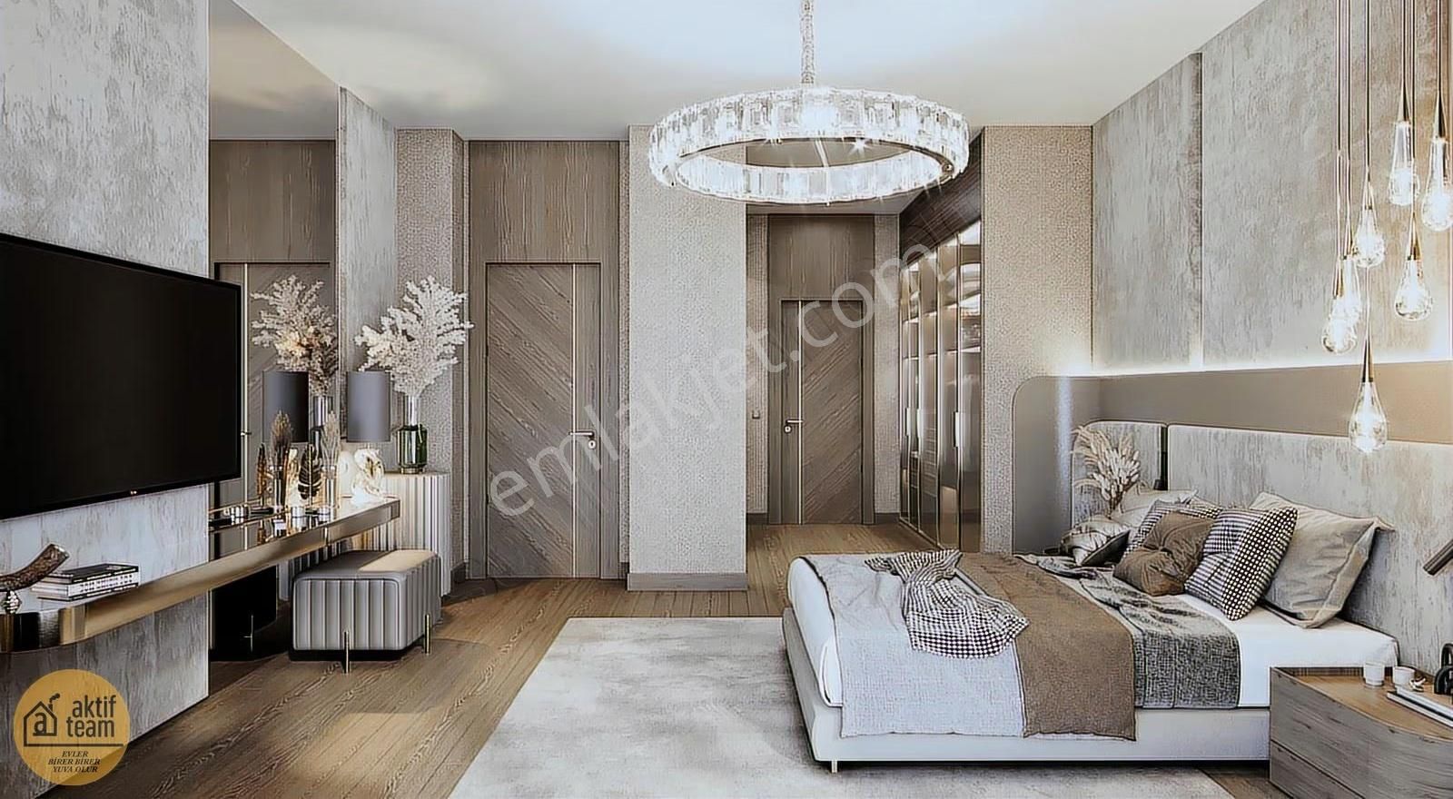 Güzelce'de Güvenli Site İçerisinde Müstakil Havuzlu Lüks Villa - Görsel 17