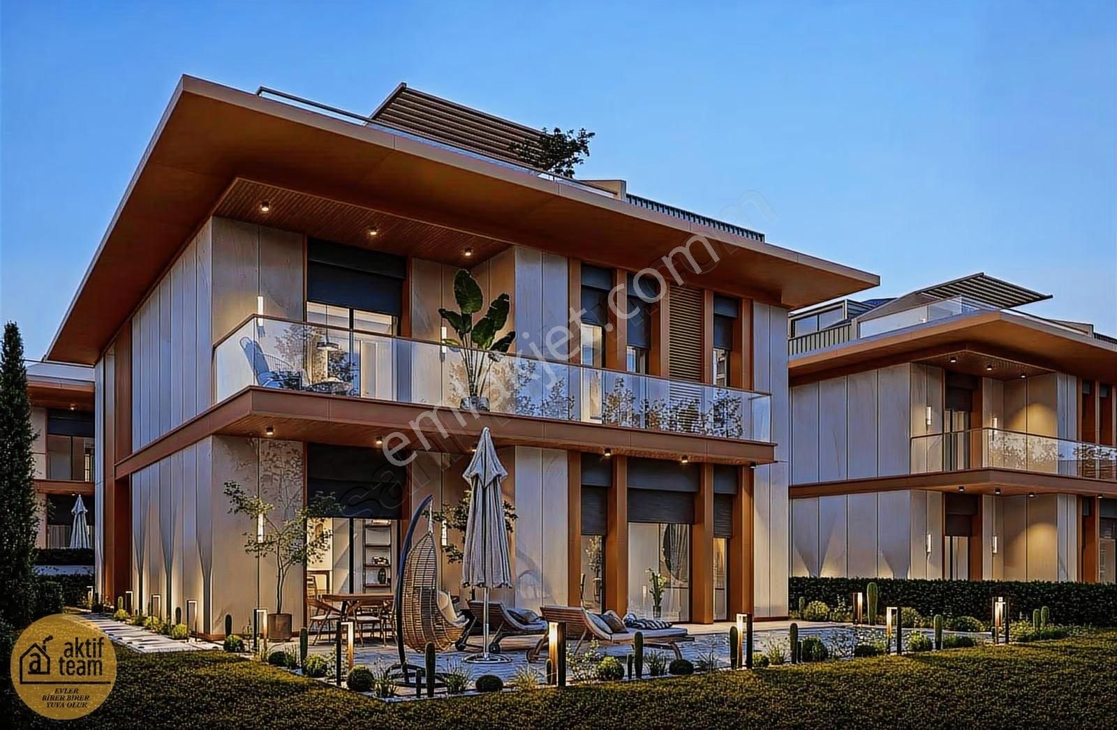 Güzelce'de Güvenli Site İçerisinde Müstakil Havuzlu Lüks Villa - Görsel 9