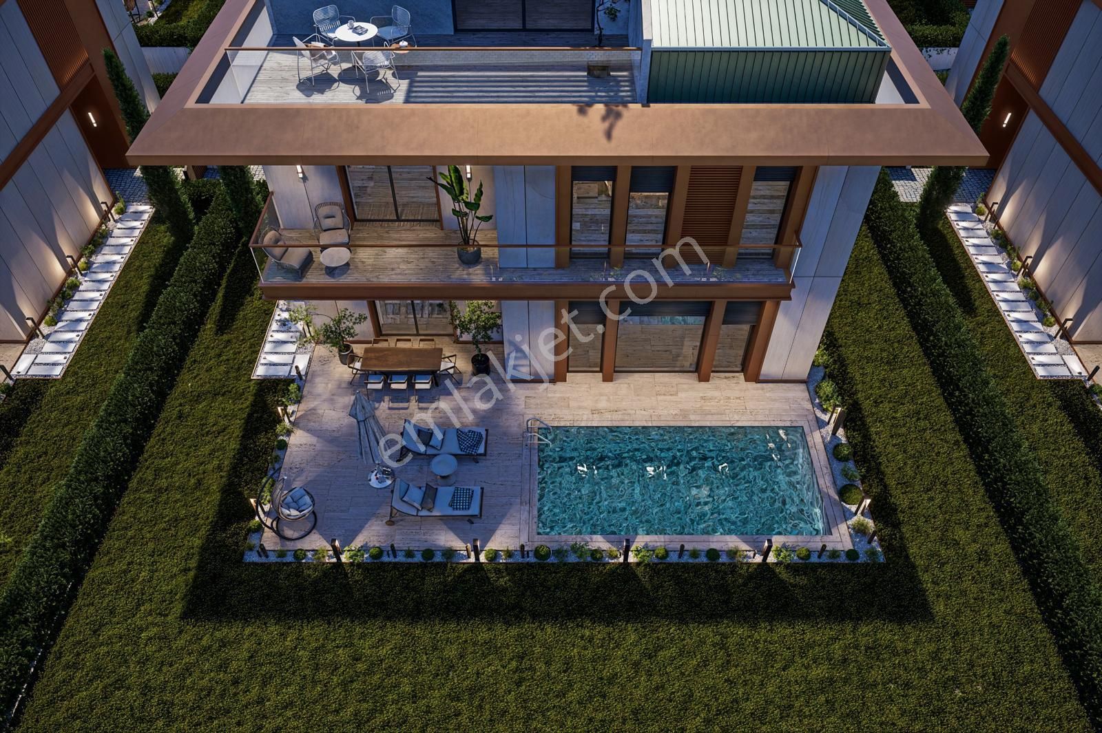 Güzelce'de Güvenli Site İçerisinde Müstakil Havuzlu Lüks Villa - Görsel 30