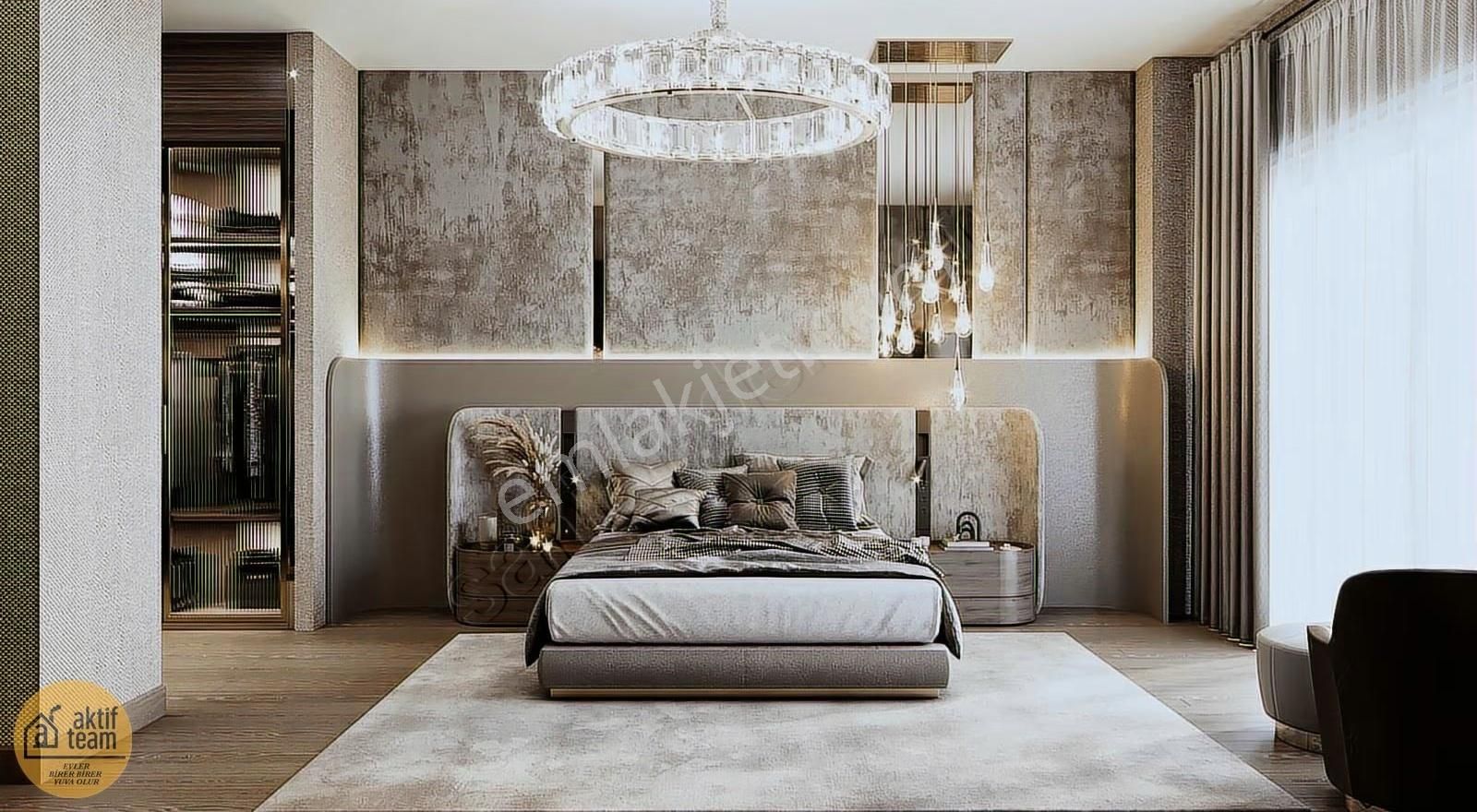 Güzelce'de Güvenli Site İçerisinde Müstakil Havuzlu Lüks Villa - Görsel 22