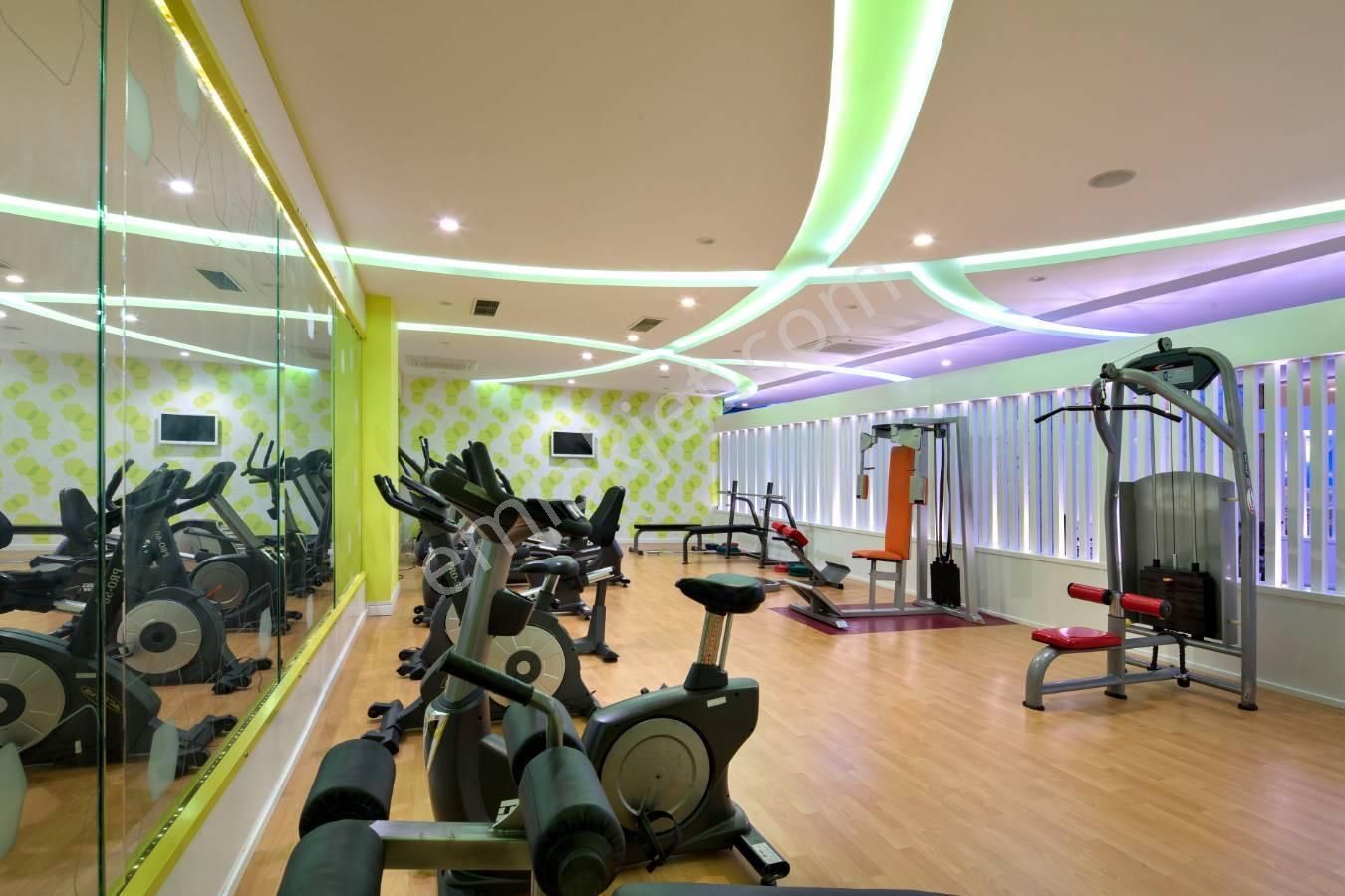 Alanya Saray Mh Aktiviteli Sitede Eşyalı 1+1 Kiralık Daire - Görsel 20