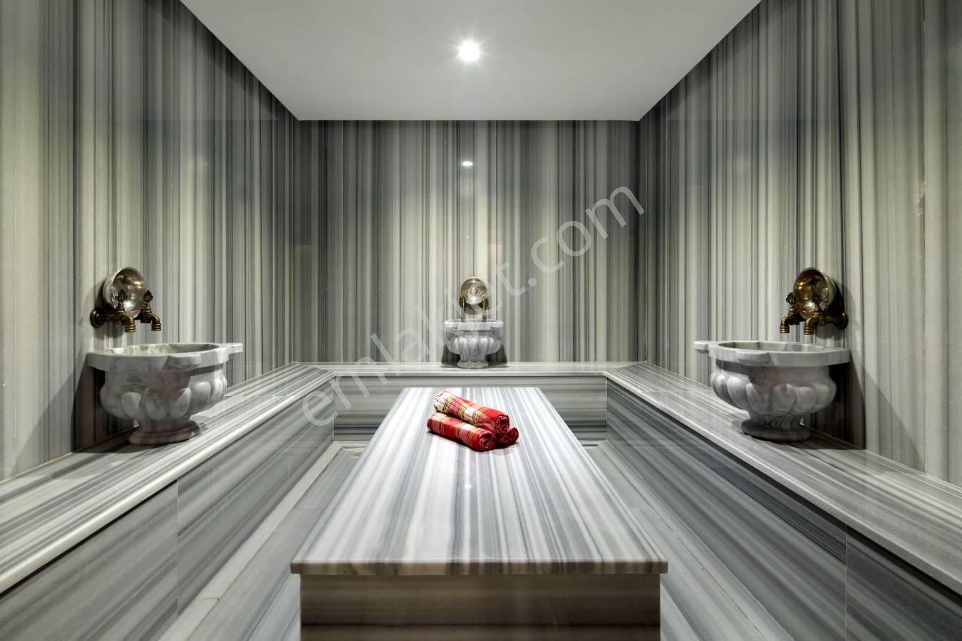 Alanya Saray Mh Aktiviteli Sitede Eşyalı 1+1 Kiralık Daire - Görsel 17