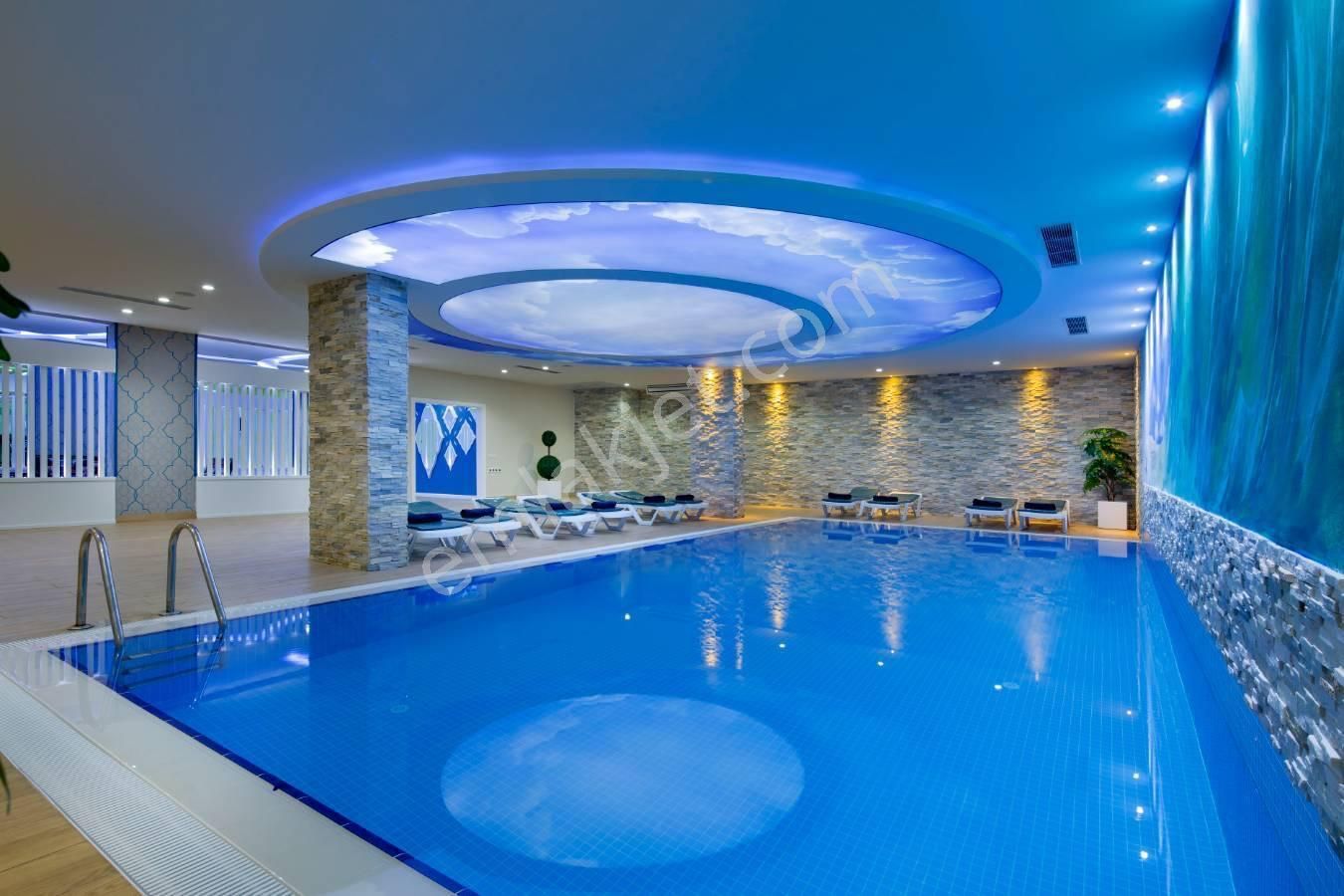 Alanya Saray Mh Aktiviteli Sitede Eşyalı 1+1 Kiralık Daire - Görsel 16