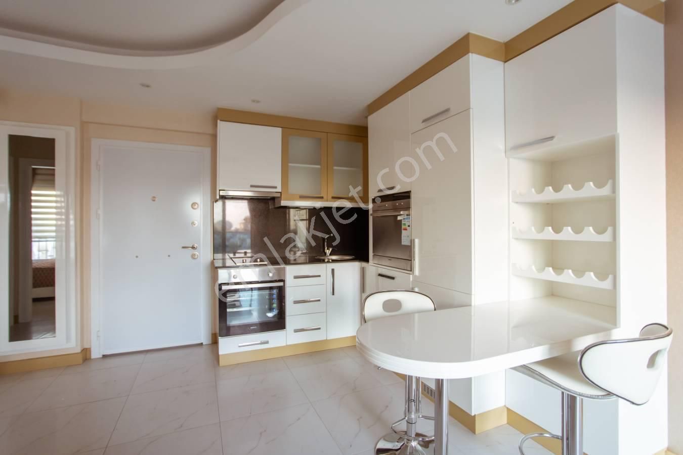 Alanya Saray Mh Aktiviteli Sitede Eşyalı 1+1 Kiralık Daire - Görsel 26