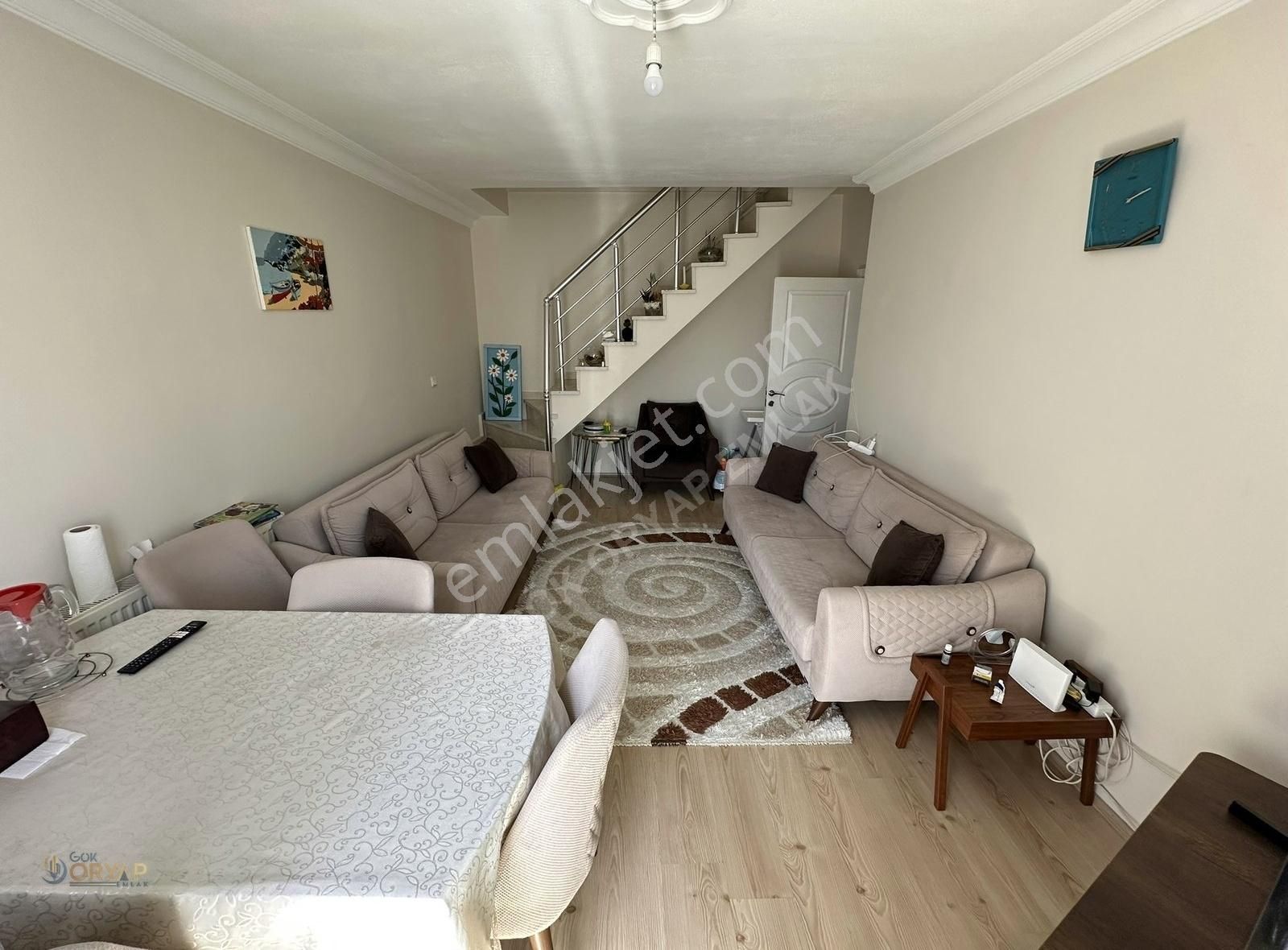 Gök Oryap'tan Satılık Silivirde 4+2 180 M2 Temiz Dubleks Daire ! - Görsel 24