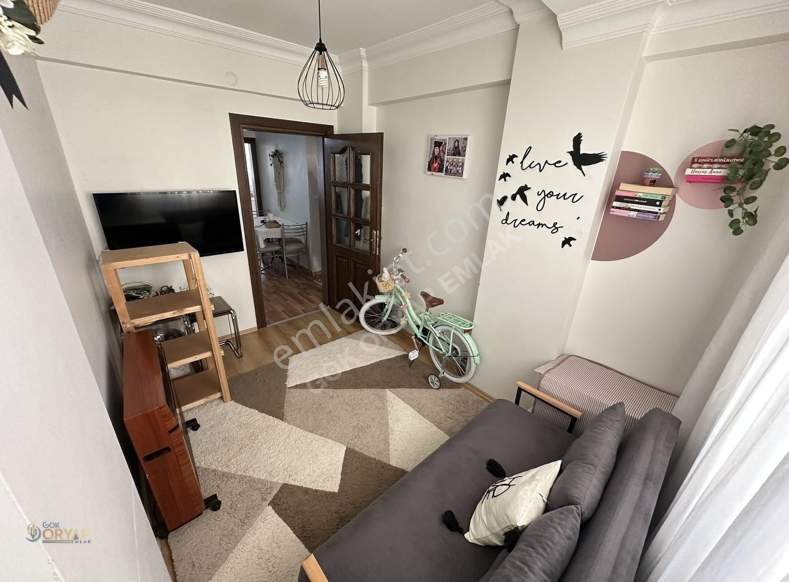 Gök Oryap'tan Satılık 18 Yıllık Binada 3+1 126m² 1.kat Daire!! - Görsel 34