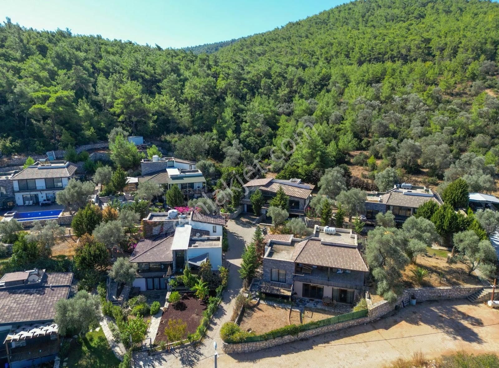 Bodrum Kızılağaç'ta Oksijen Deposu Müstakil Dubleks Villa - Görsel 18