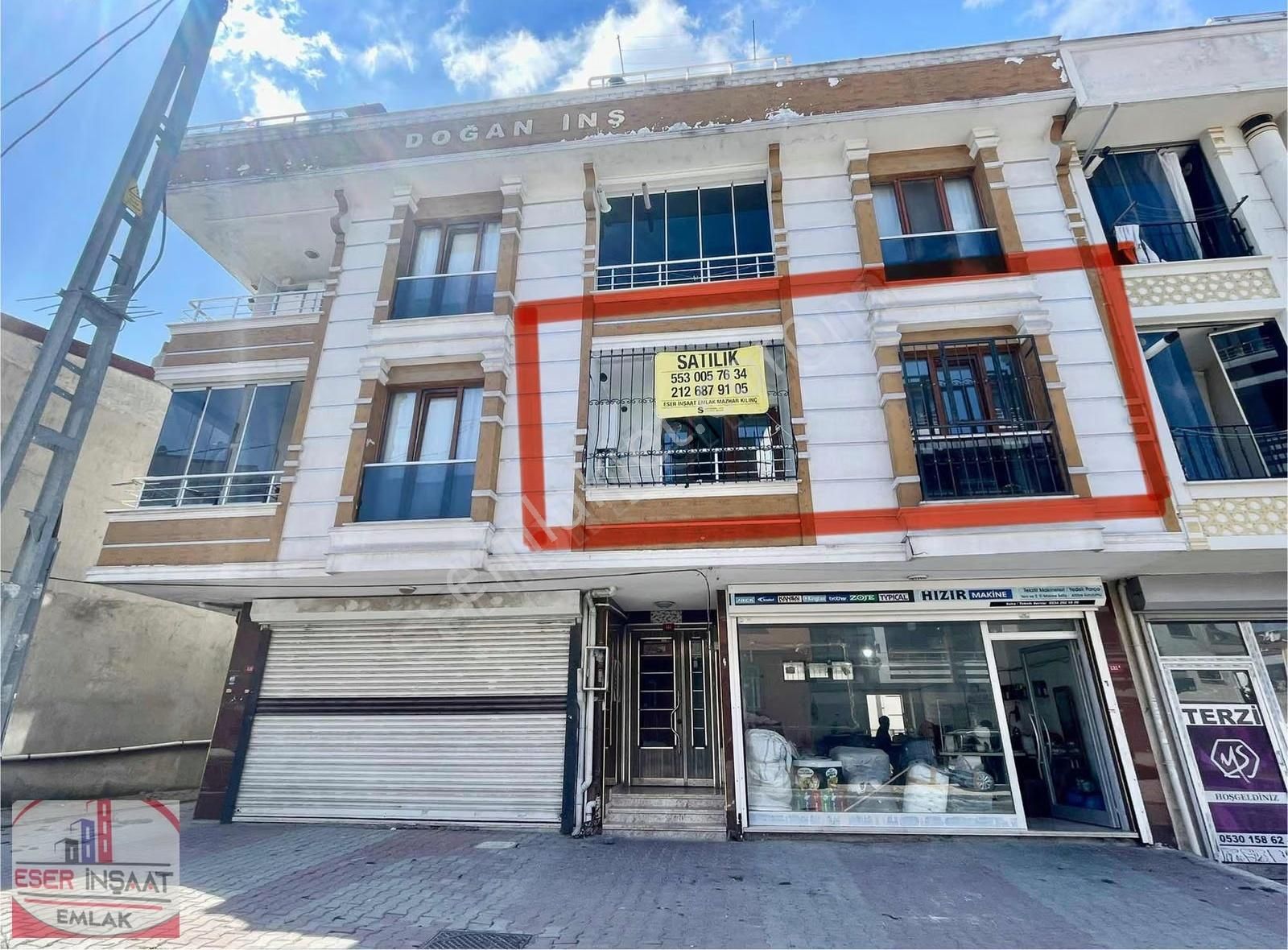 Eser Yapıdan Satılık2+1 100m2 Düz Yerde Cadde Yakını Arakat - Görsel 5