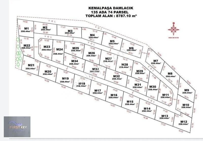 Kemalpaşa Damlacık'ta Harika Konumda Satılık Arsa - Görsel 8