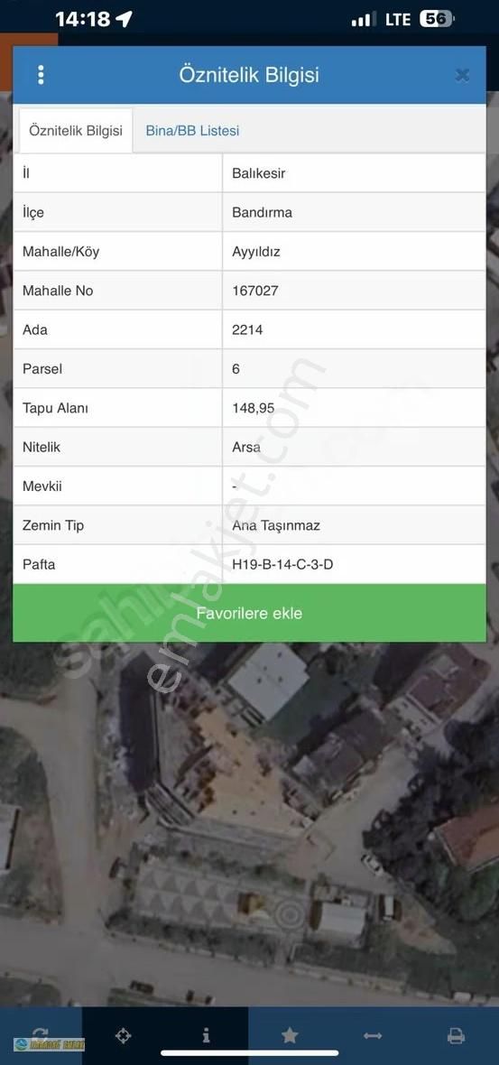 Bandırma Karadağ Gayrimenkul Den Satılık Arsa - Görsel 2