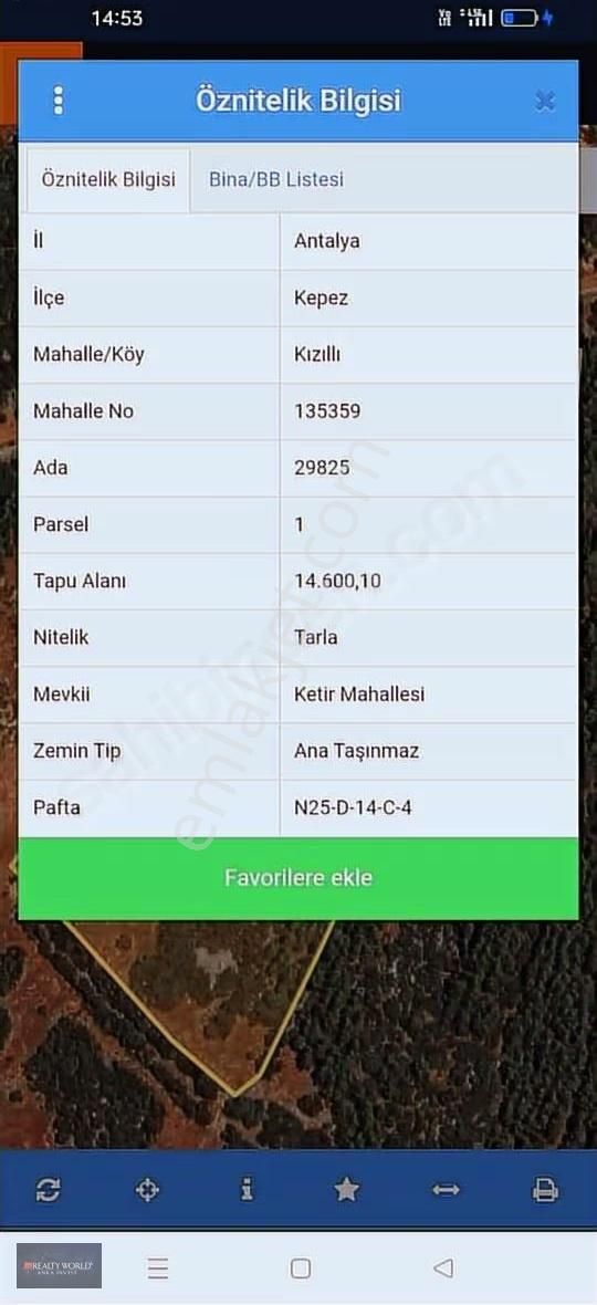 Antalya Kepez Kızıllı Mahallesi'nde Satılık Müstakil Tarla - Görsel 12