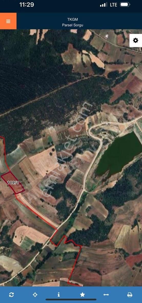 Çavuşköy'de Baraj Manzaralı