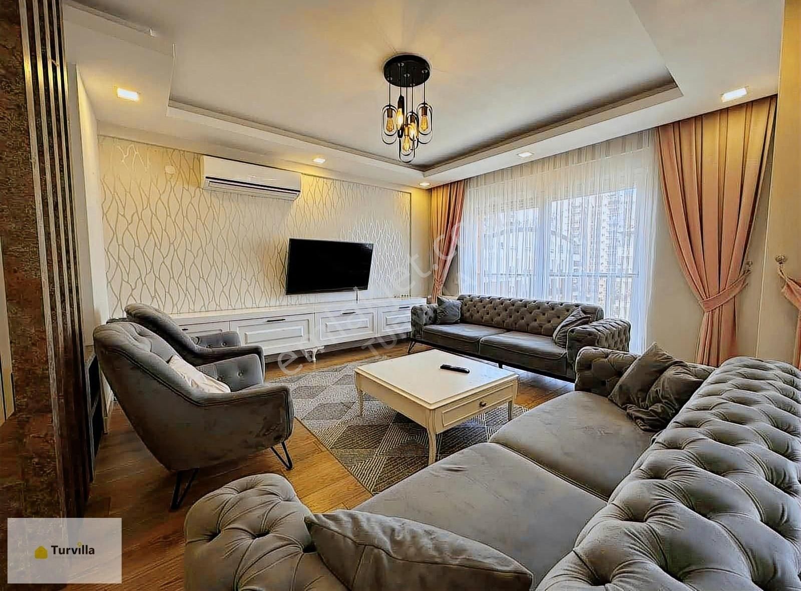 Turvilla'dan Konyaaltı Liman Atlantis'de 5+1 Kiralık Dublex - Görsel 3