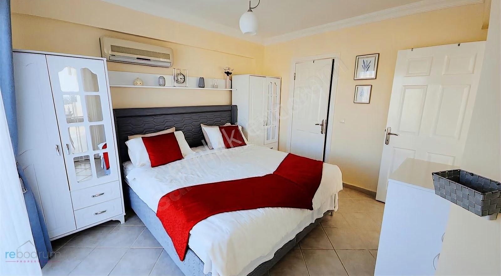 Bodrum Adabükü Flamingo Sitesi 2+1 Deniz Manzaralı Daire - Görsel 9