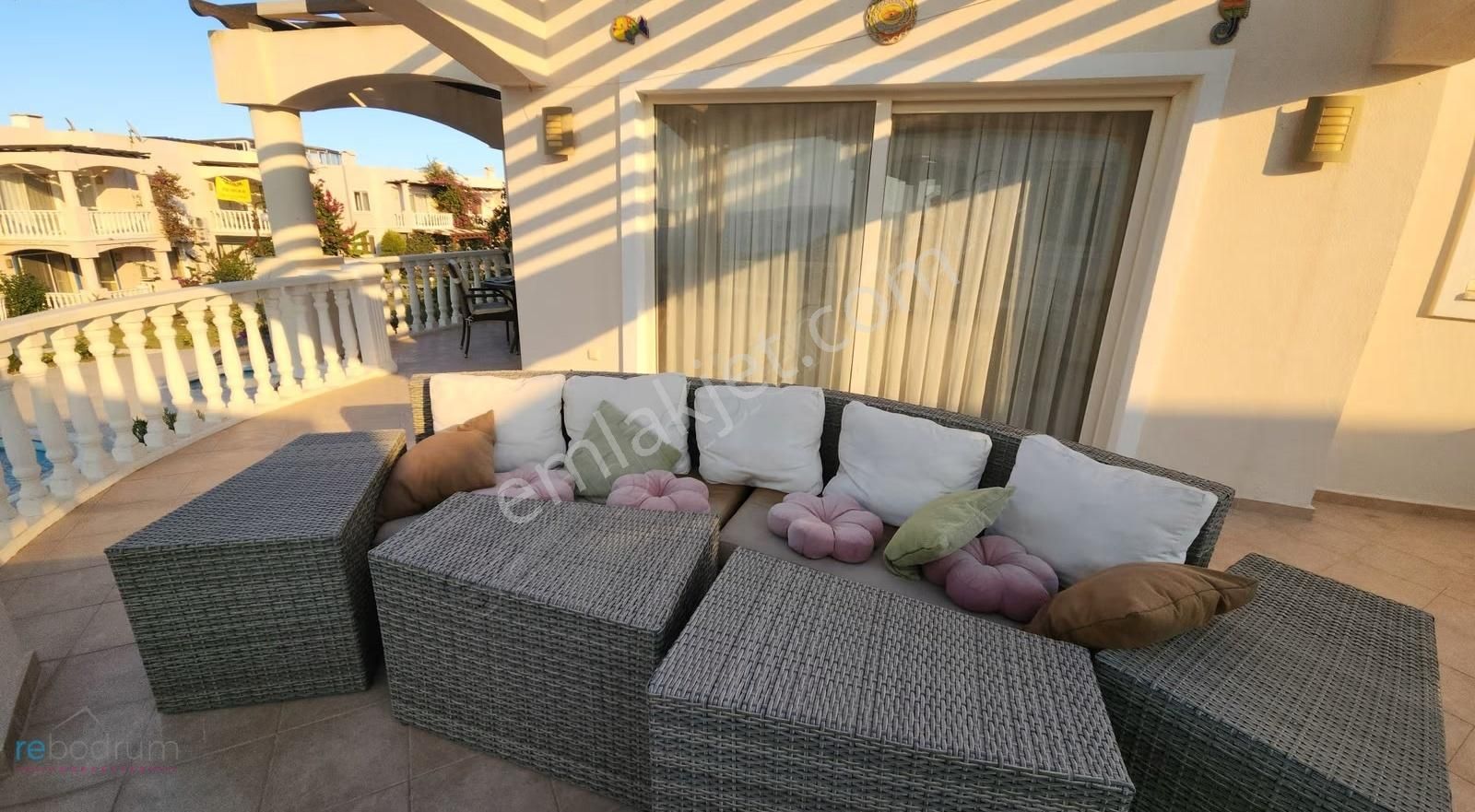 Bodrum Adabükü Flamingo Sitesi 2+1 Deniz Manzaralı Daire - Görsel 6