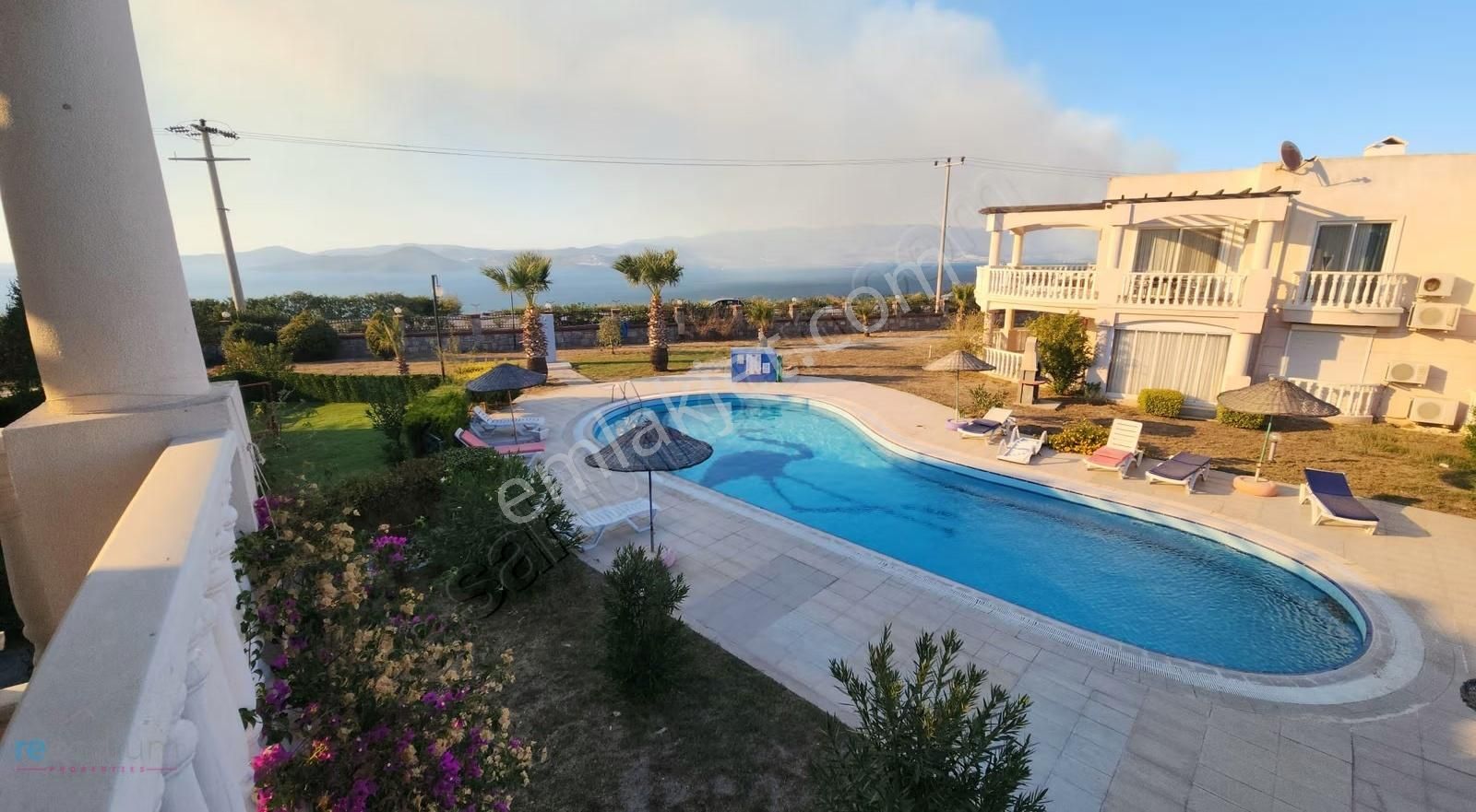 Bodrum Adabükü Flamingo Sitesi 2+1 Deniz Manzaralı Daire - Görsel 10