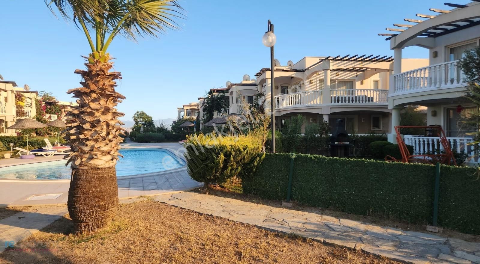 Bodrum Adabükü Flamingo Sitesi 2+1 Deniz Manzaralı Daire - Görsel 11