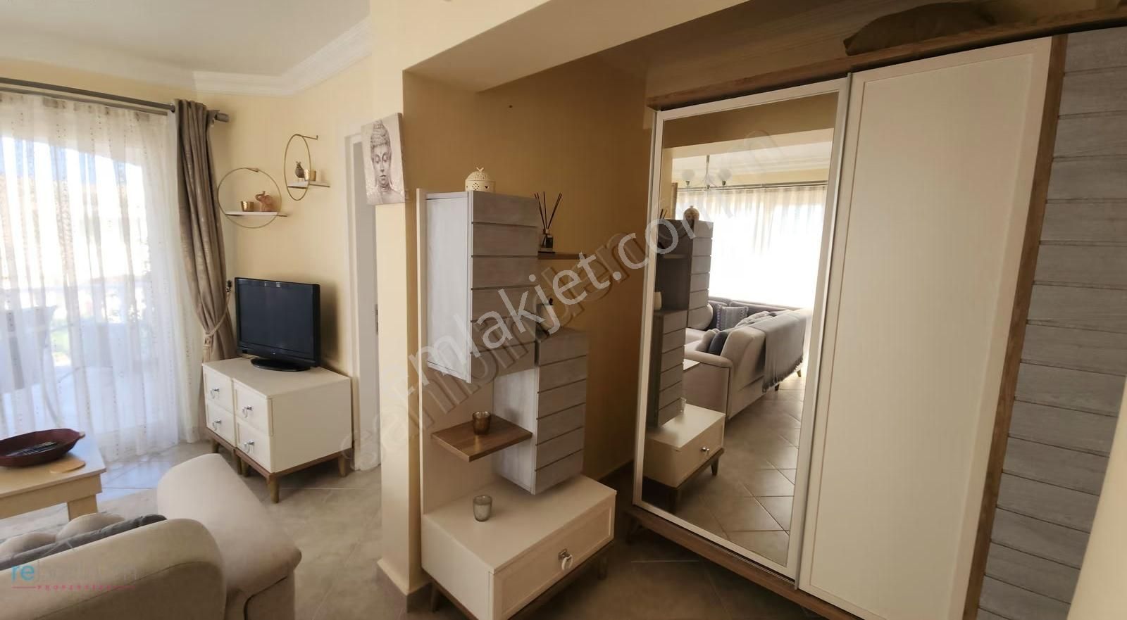 Bodrum Adabükü Flamingo Sitesi 2+1 Deniz Manzaralı Daire - Görsel 16
