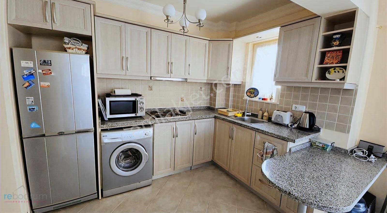 Bodrum Adabükü Flamingo Sitesi 2+1 Deniz Manzaralı Daire - Görsel 15