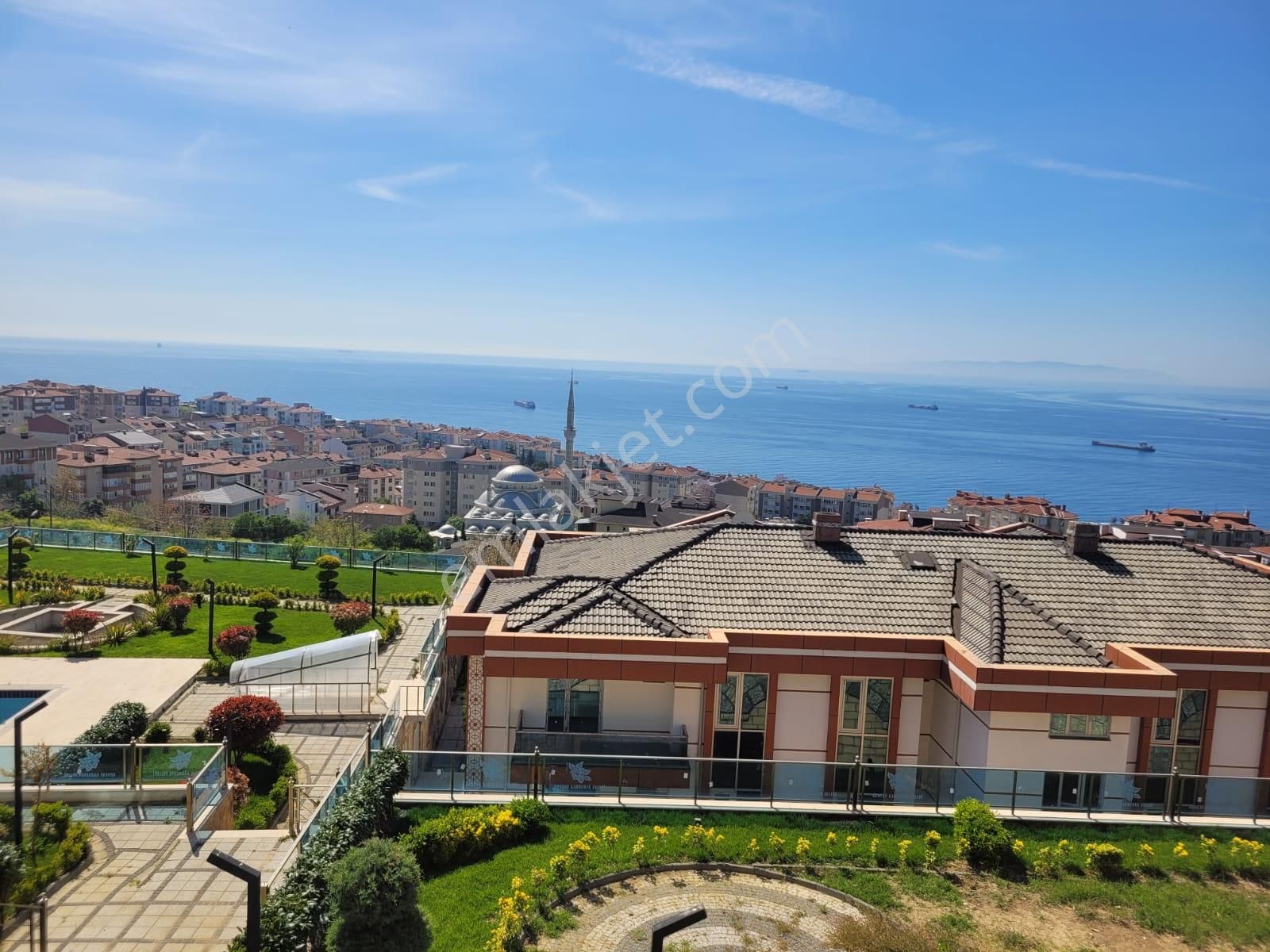 Delux'den Merkezi Konumda Panoramik Deniz Manzaralı Lux 4+1 - Görsel 16