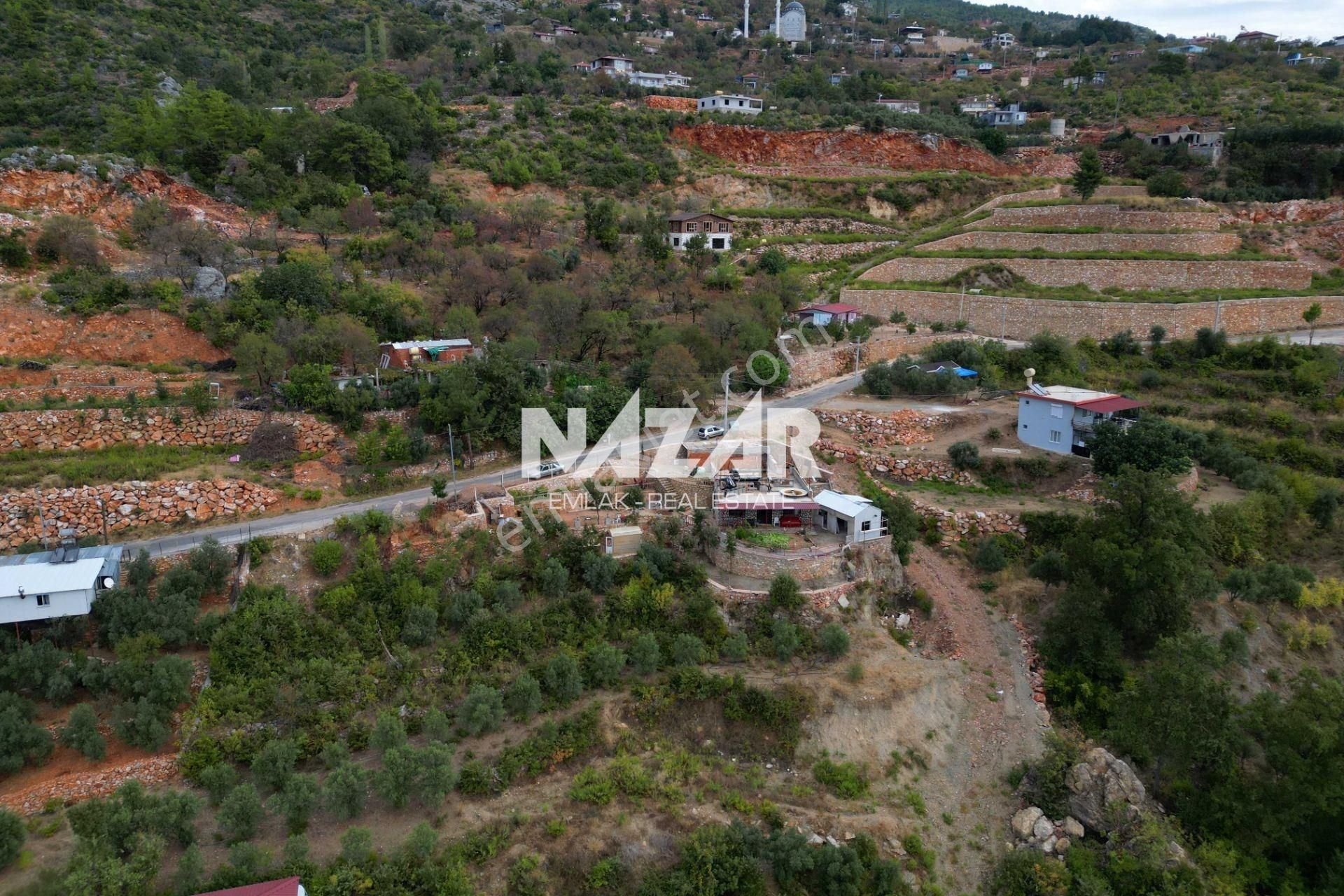 Alanya Bademağacı’nda 1.231 M² Satılık Manzaralı Tarla Ve Taş Ev - Görsel 16