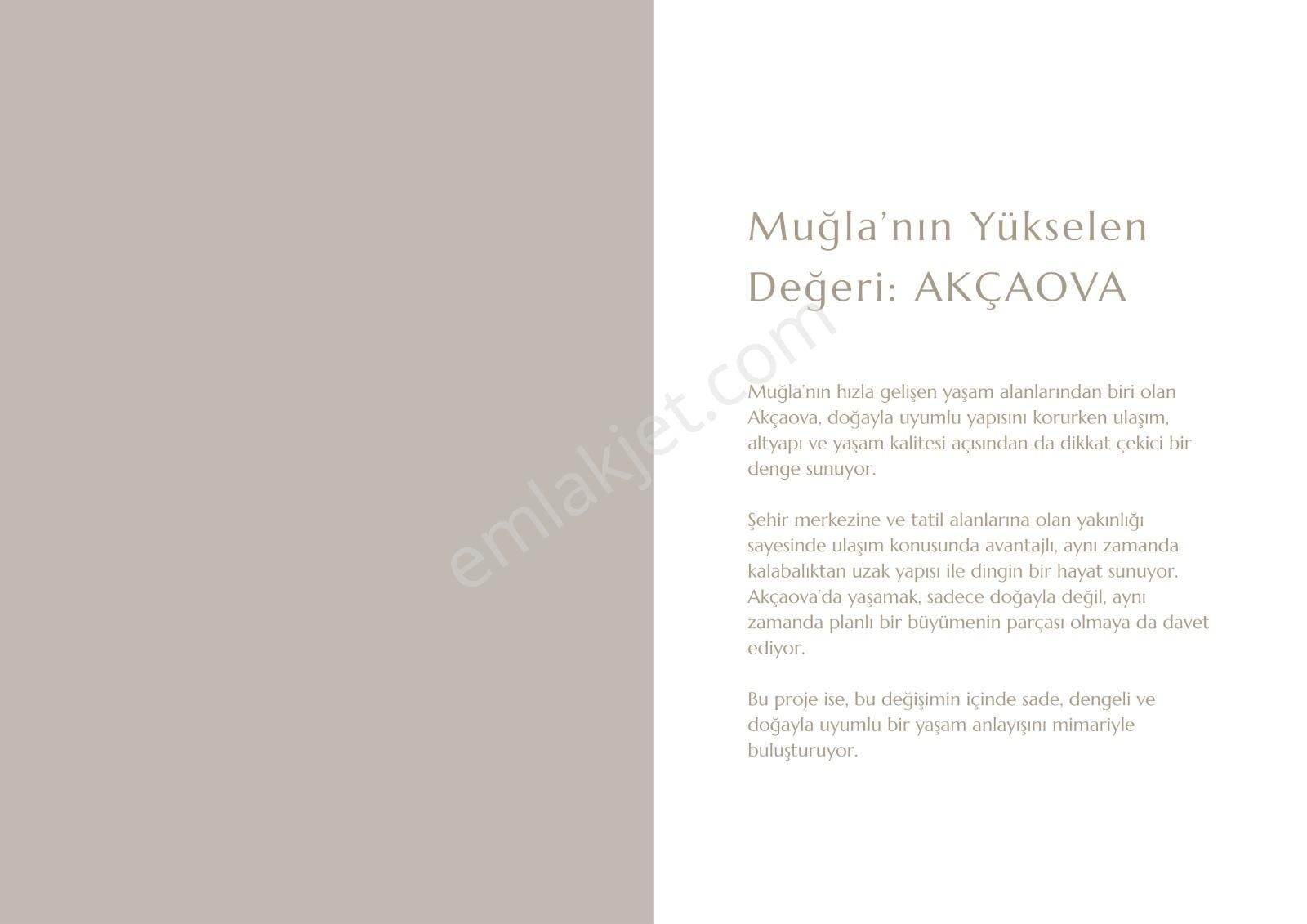 Muğla Akçaova Da Satılık Projeden Bahçe Katı 2+1 Lüks Daire - Görsel 4
