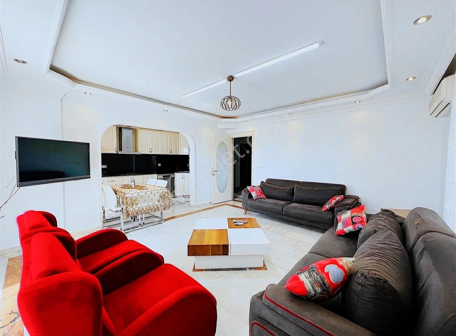 Mahmutlarda Denize Sıfır 2+1 Eşyalı Daire - Görsel 9