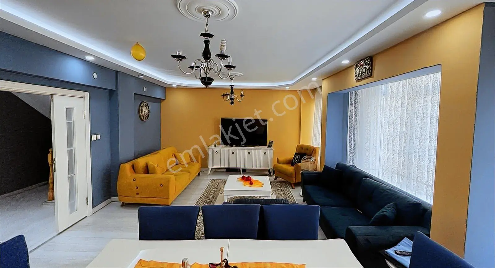 Akyurtta İçi Ful+ful Yapılı Özel Mimarili Geniş 5+1 Villa !!!!!! - Görsel 5