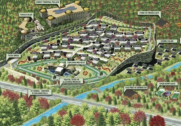 Sarot Termal Vadi Satılık Bahçe Katı 2+1 Daire 27ocak-10 Şubat - Görsel 28