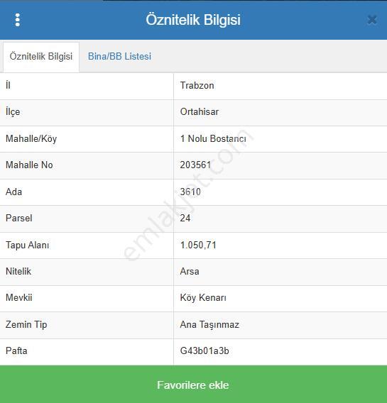 Trabzon Bostancı'da Satılık Arsa - Görsel 35