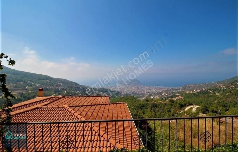 Alanya Tepe Mah. 4+1 Müstakil Villa Deniz Doğa Şehir Kale Manzar - Görsel 28