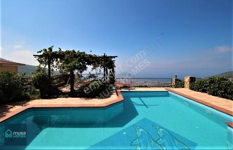 Alanya Tepe Mah. 4+1 Müstakil Villa Deniz Doğa Şehir Kale Manzar - Görsel 23