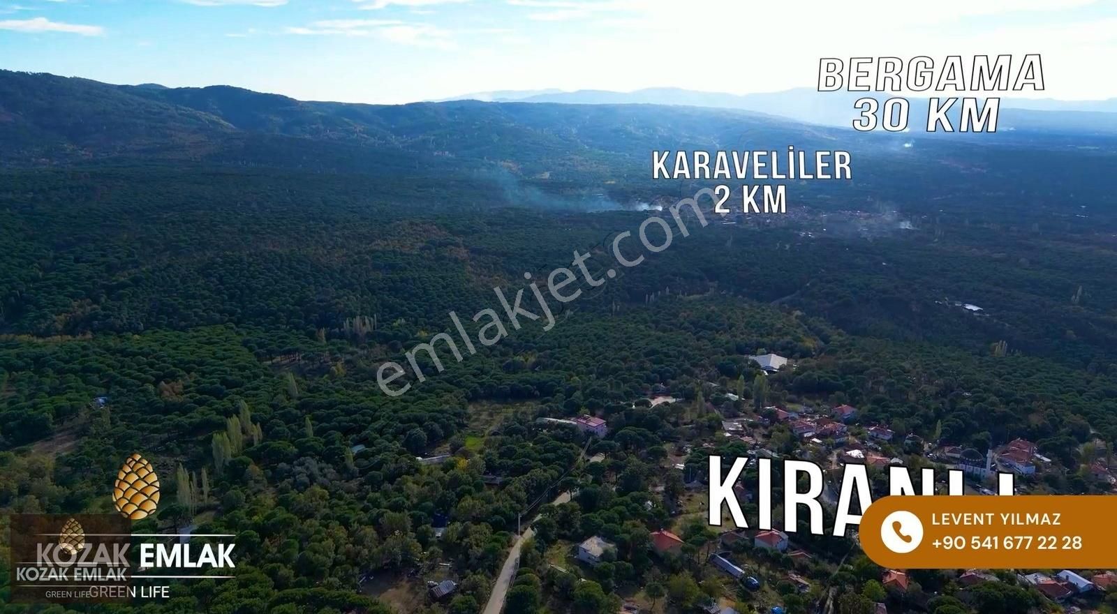 Kozak Emlak Bergama Kıranlı İmarlı Arsalar Satılık - Görsel 8