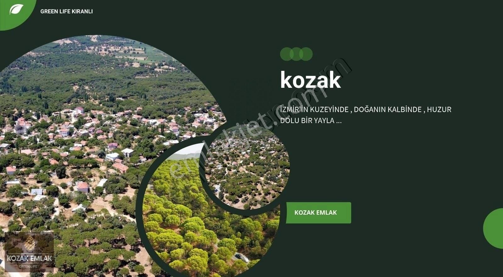 Kozak Emlak Bergama Kıranlı İmarlı Arsalar Satılık - Görsel 3