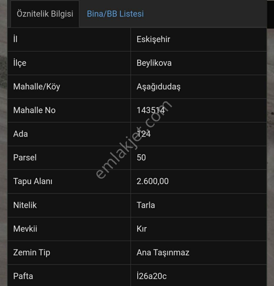 Aşağıdudaş Köyünde Satılık Fırsat Tarla - Görsel 3