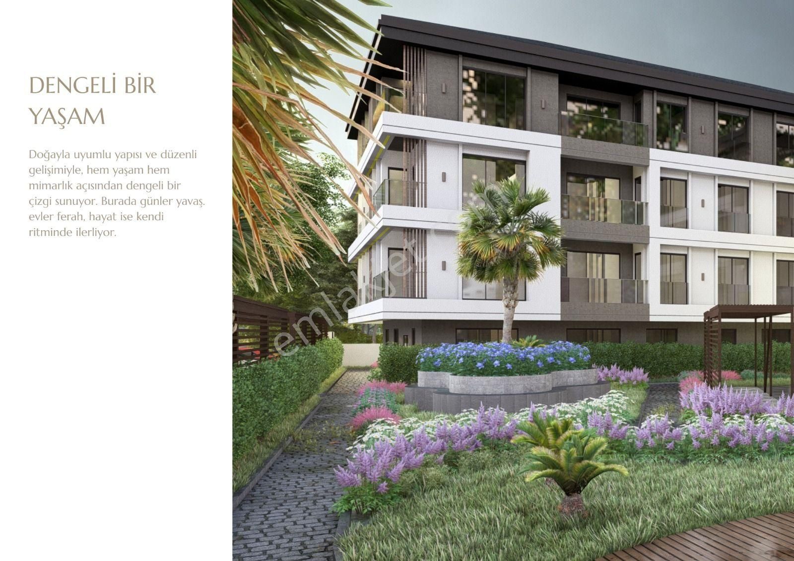 Muğla Akçaovada Projeden Satılık Bahçe Katı Teraslı 1+1 Lüks Daire - Görsel 11