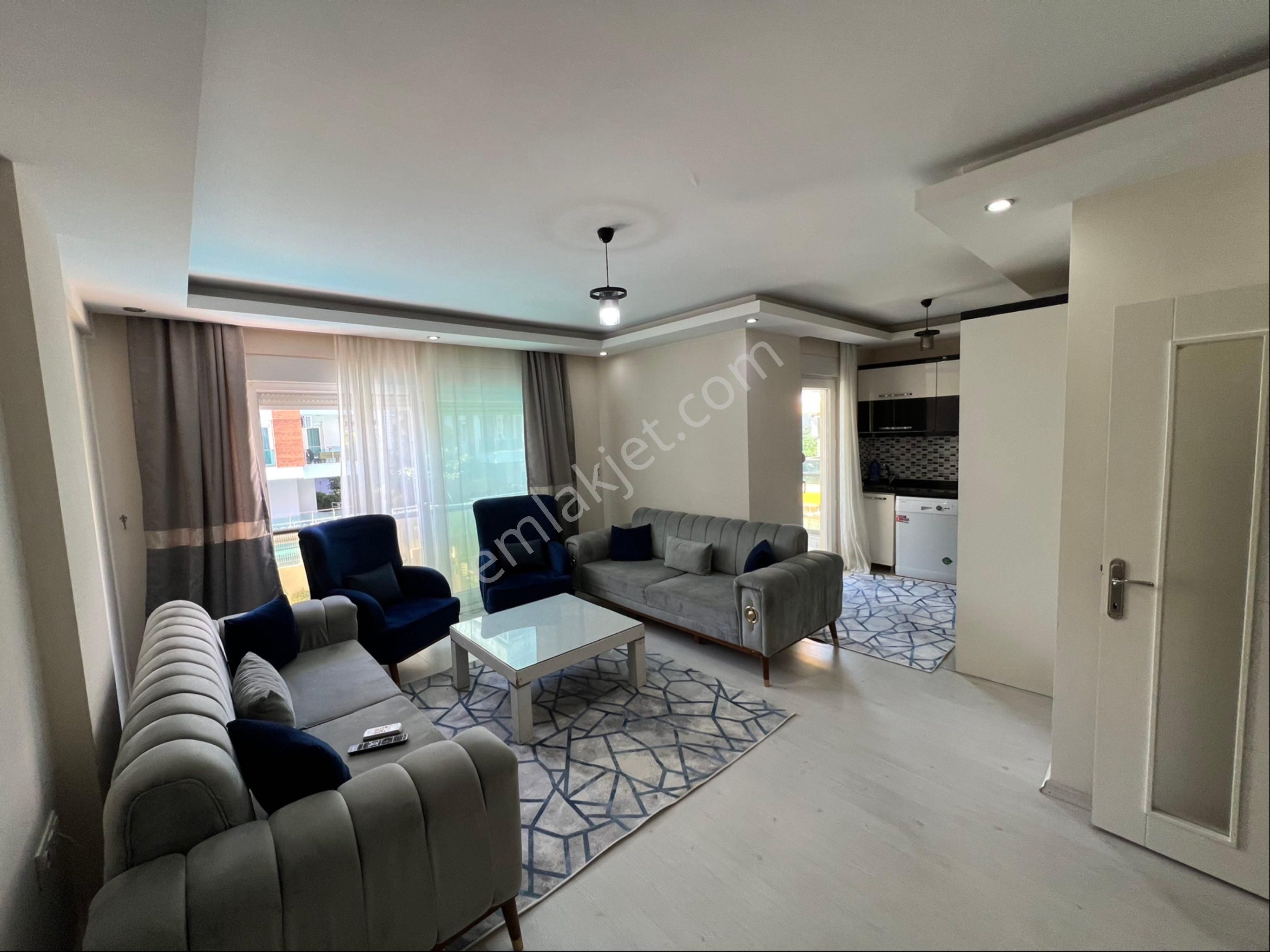 Antalya Konyaaltı Merkezi Konumda Yeni Bina Yeni Temiz Eşyalı 2+1 Kiralık Daire - Görsel 4